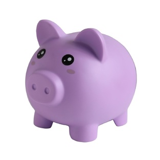 Κουμπαράς Purple Pig 18x15x16cm I-total