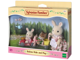 Sylvanian Families Μαμά και Μωρά με Ποδηλατάκια 5040