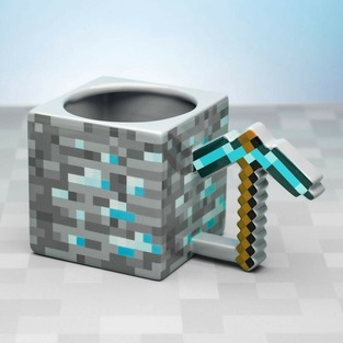 Paladone Minecraft «Pickaxe» Κούπα Κεραμική 550ml Mug (PP6589MCF)
