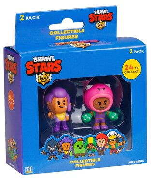 PMI Brawl Stars Collectible Figure-2Pack (S1) Random (BRW2015)
