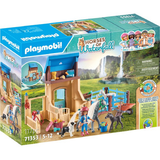 Playmobil Horses Of Waterfall Amelia & Whisper Με Κουτί Αλόγων 71353