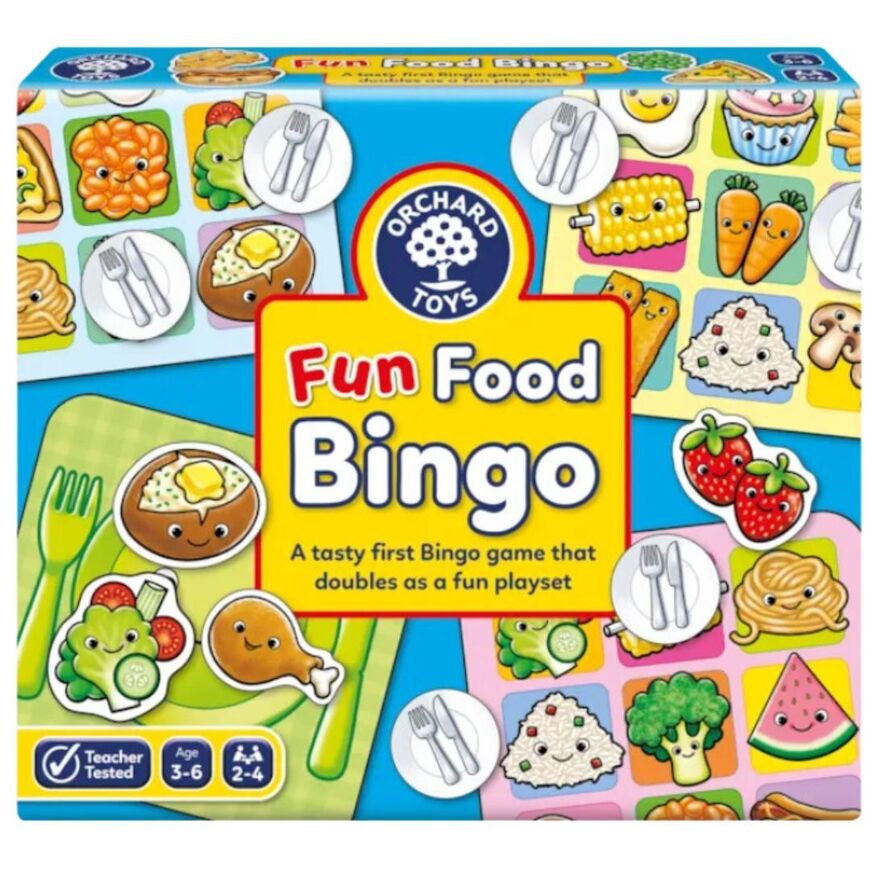 Orchard Toys "Αστεία φαγητά" (Fun Food) Bingo Game Ηλικίες 3-6 ετών