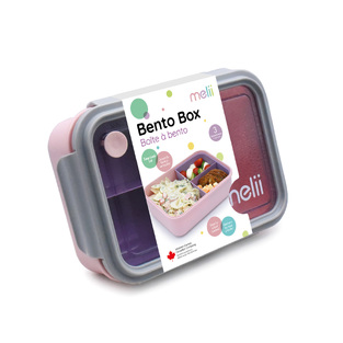 Melii – Bento 3 θέσεων 1250ml Pink
