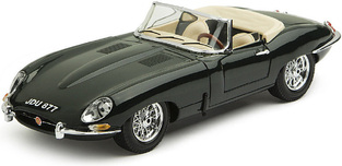Burago Αυτοκινητάκι Jaguar E Cabrio 1961 Green