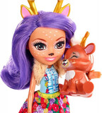 Mattel Enchantimals Κούκλα & Ζωάκι Φιλαράκι