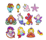 Tooky Toy Σετ Ζωγραφικής και Διακόσμησης Παραθύρου Πριγκίπισσες (LT123A)