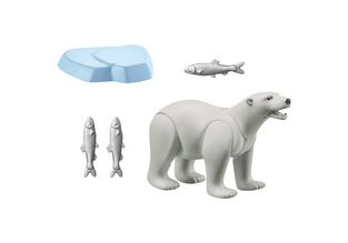 Playmobil Wiltopia Πολική Αρκούδα (71053)