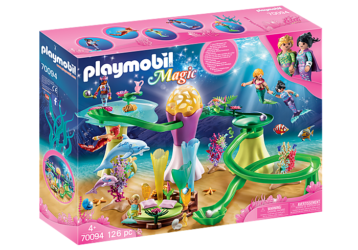 Playmobil Magic Κοραλλιογενής Ύφαλος Με Γόργονες Και Φωτιζόμενο Θόλο 70094