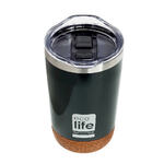 Ecolife Coffee Cup Ποτήρι Θερμός Dark Green 0.37lt (33-BO-4104)