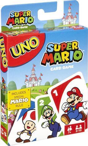 Επιτραπέζιο Παιχνίδι UNO Super Mario Card Game για 2-10 Παίκτες 7+ Ετών 