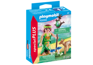 Playmobil Special Plus Νεράιδα Με Ελαφάκι 70059