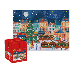 Παζλ 1000 τμχ Xmas Box Christmas Market