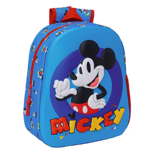 Safta: Tσάντα πλάτης σχολική 3D Mickey Mouse