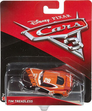 Mattel Αυτοκινητάκι Cars 3 Tim Treadless Die-Cast (DXV29/DXV41)