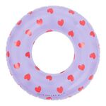 Swim Essentials: Σωσίβιο ⌀55εκ. για παιδιά από 3+ ετών - "Lila Hearts"