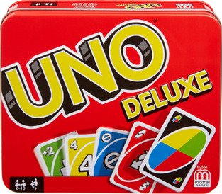 Mattel Επιτραπέζιο Παιχνίδι Uno Deluxe Card Game (K0888)