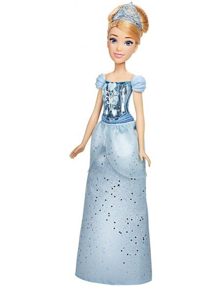 Hasbro Disney Princess Royal Shimmer Cinderella Doll, Κούκλα Μόδας Με Φούστα Και Αξεσουάρ F0881 / F0897