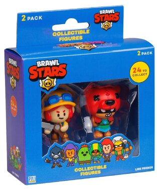 PMI Brawl Stars Collectible Figure-2Pack (S1) Random (BRW2015)