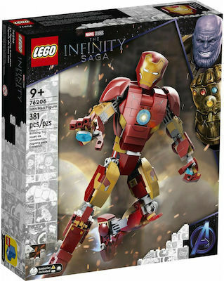 Lego Marvel Iron Man Figure για 9+ ετών