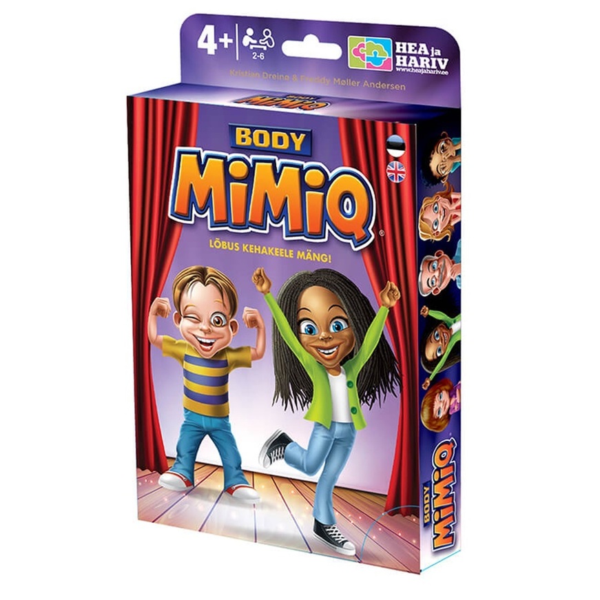 Smartgames Επιτραπέζιο καρτών- μίμησης 'Στάση σώματος -Mimiq Body' (MMW003)