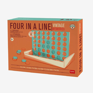 Legami Four In a Line Vintage Memories (FOUR0001)