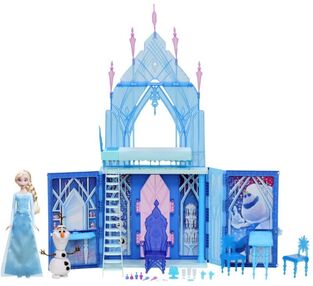 Hasbro Elsa's Fold and Go Ice Palace Playset (F2828