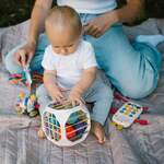 BabyOno: Εκπαιδευτικός κύβος με 6 αισθητηριακές μπάλες-Cube Box