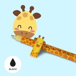Legami Erasable Στυλό Ballpoint 0.7mm με Μαύρο Μελάνι Giraffe