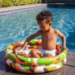 Swim Essentials: Φουσκωτή πισίνα Ø60εκ. με δύο αεροθαλάμους για μωρά από 0 μηνών - "Camouflage"