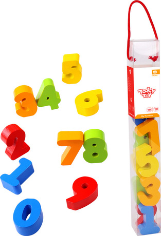 Tooky Toy Ξύλινοι Αριθμοί (TKC401)