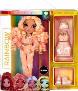 MGA Entertainment Κούκλα Rainbow High Fashion Peach (575740)