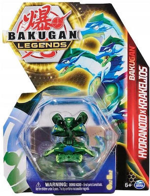 Spin Master Παιχνίδι Μινιατούρα Bakugan Legendas Hydranoid X Krakelios Core Ball (20140518)