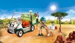 Playmobil Κτηνίατρος με όχημα Ζωολογικού Κήπου