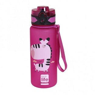 Ecolife Παγούρι Tritan Zebra 500ml (33-BO-2309)