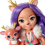 Mattel Κούκλα Enchantimals Danessa Deer & Sprint (FRH51/FRH54)