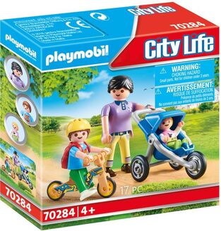 Playmobil City Action Μαμά Και Παιδάκια (70284)