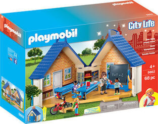 Playmobil City Life Exclusives Βαλιτσάκι: Σχολική Τάξη για 4+ ετών (5662)