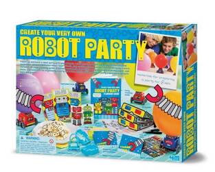 4M Κατασκευή create your very own robot party 04402