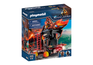 Playmobil Knights Πολιορκητική Μηχανή Φωτιάς Του Μπέρναμ 70393