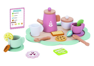 Tooky Toy Ξύλινο Σετ Τσαγιού (TJ271)