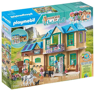 Playmobil Horses Of Waterfall Μεγάλο Ράντσο για 5-12 ετών 71351