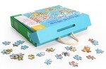 Tooky Toy Puzzle Παγκόσμιος Χάρτης 2D 500 Κομμάτια (LT012)