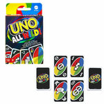 Mattel Επιτραπέζιο Παιχνίδι Uno All Wild (HHL33)