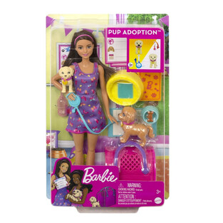 Barbie Κούκλα Κουταβάκια (HKD86)