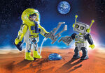 Playmobil Duo Pack Αστροναύτης Και Ρομπότ 9492