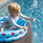 Swim Essentials: Φουσκωτή πισίνα Ø60εκ. με δύο αεροθαλάμους για μωρά από 0 μηνών - "Crab"