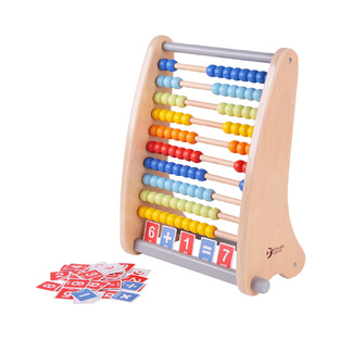 Classic World Ξύλινο Αριθμητήριο με Κάρτες