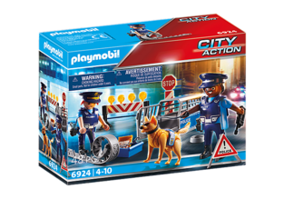Playmobil CityAction Οδόφραγμα Αστυνομίας 6924