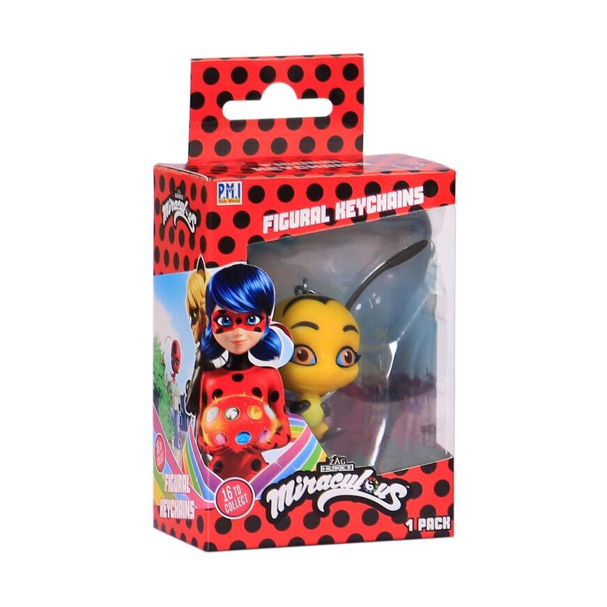P.M.I. Miraculous Figural Keychain - 1 Pack (S1) (Random) (MLB8010)