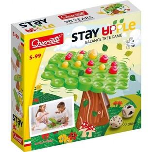 Quercetti Παιχνίδι Ισορροπίας Stay Apple (01041)